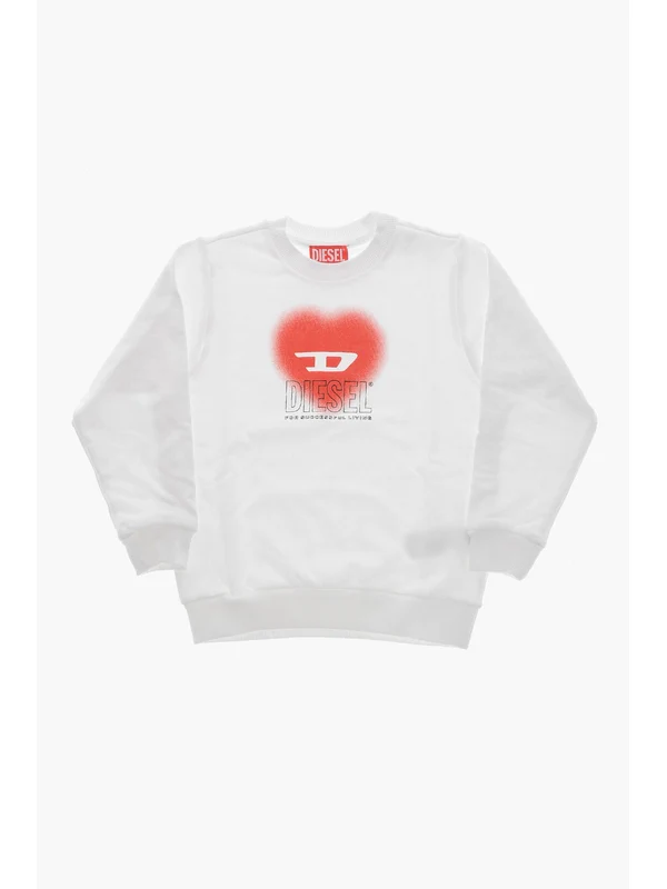 Diesel White Sweatshirts - Image 2