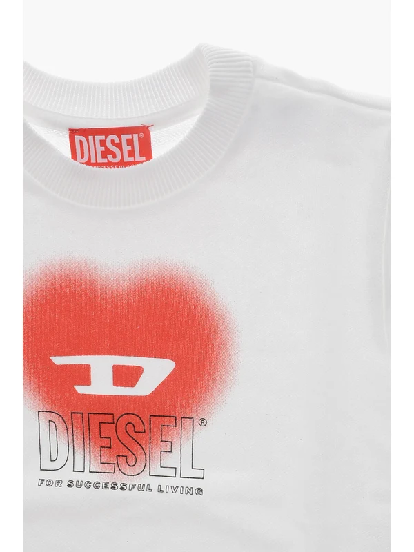 Diesel White Sweatshirts - Image 3