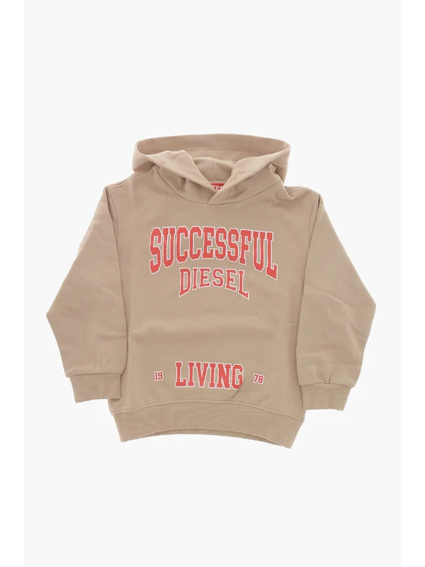 Diesel Beige Hoodies - Image 2