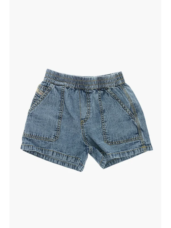 Diesel Blue Shorts - Image 2