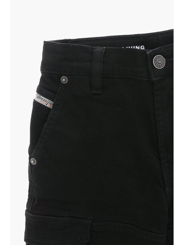 Diesel Black Shorts - Image 3