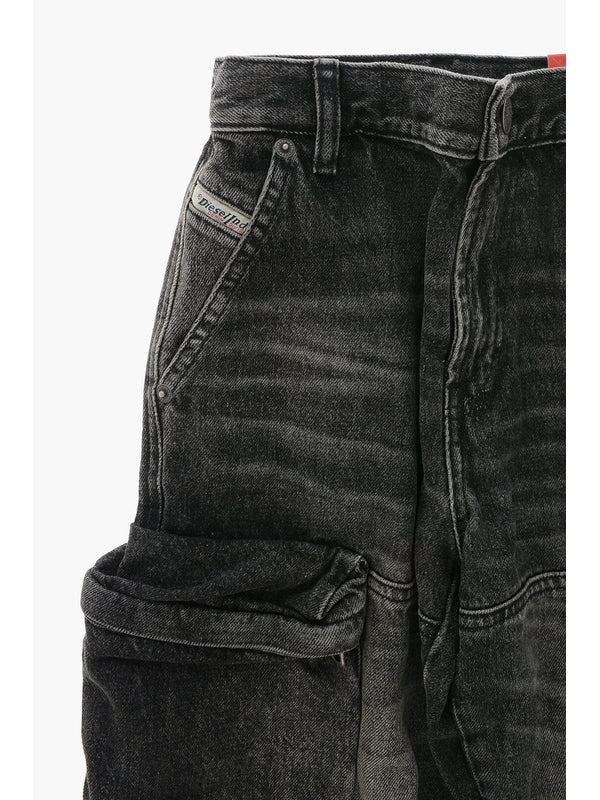 Diesel Grey Denim Pants - Image 3