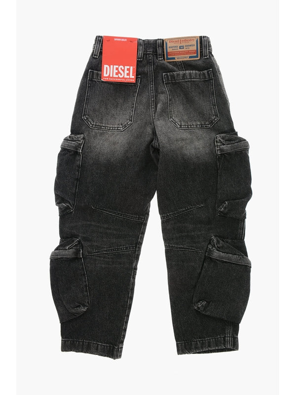 Diesel Grey Denim Pants - Image 4