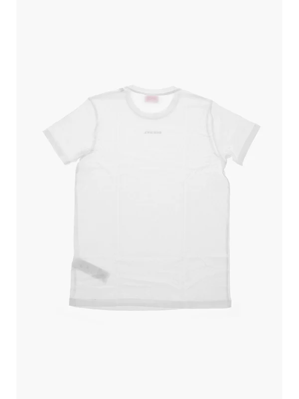 Diesel White Half Sleeve - Image 4