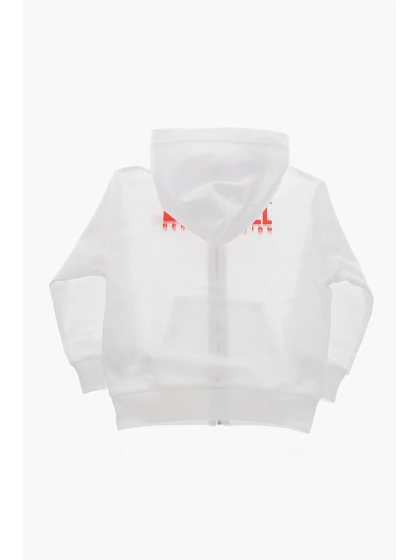Diesel White Hoodies - Image 4