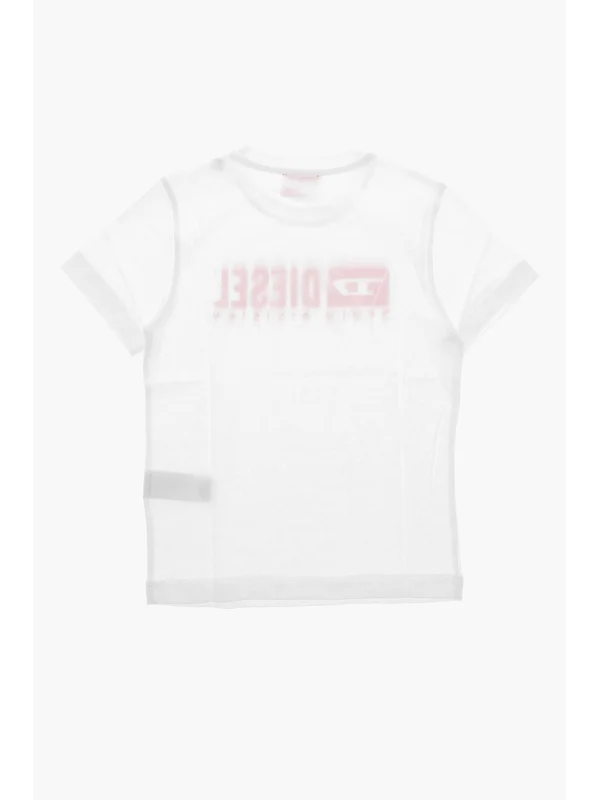 Diesel White Half Sleeve - Image 4