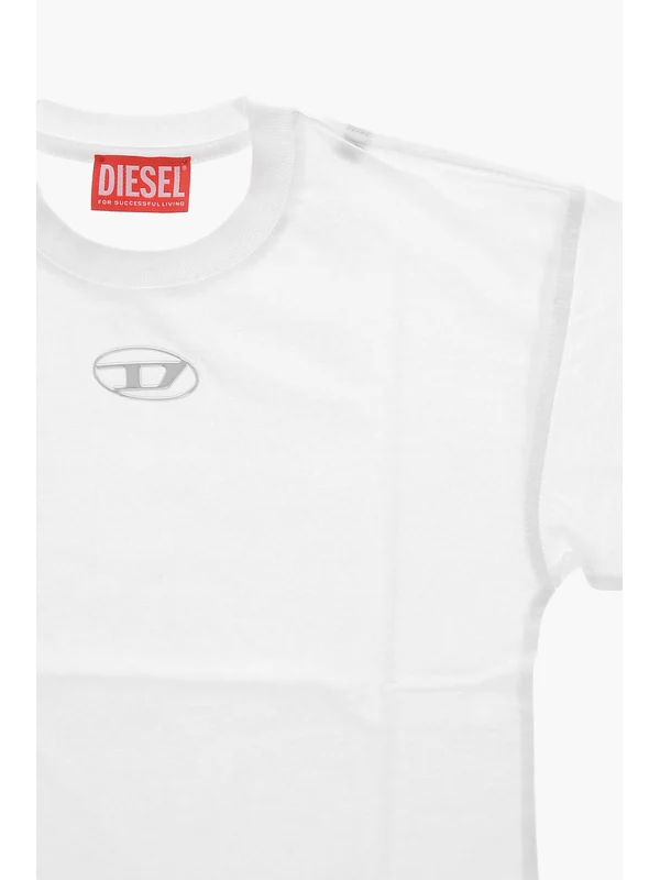 Diesel White Half Sleeve - Image 3