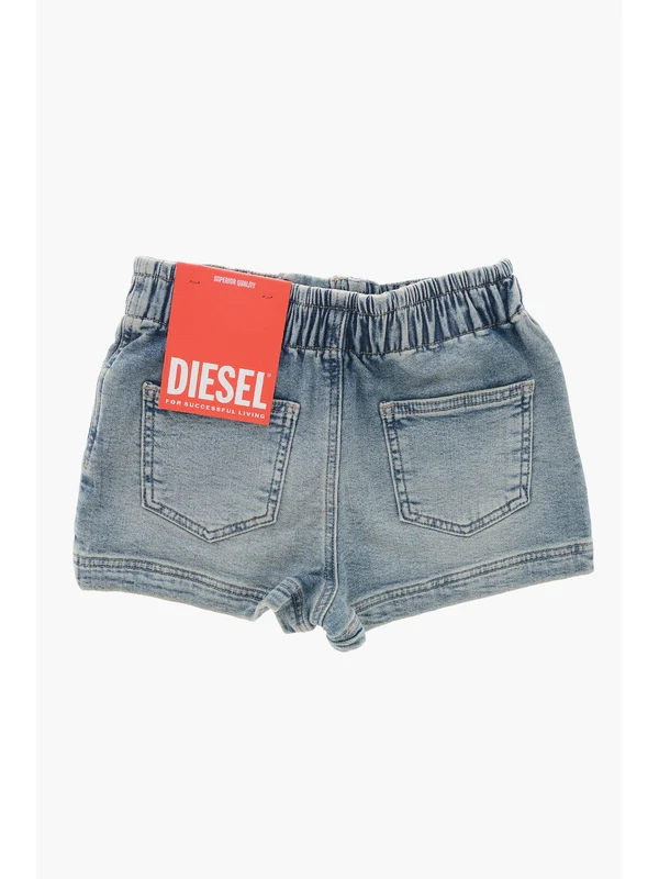 Diesel Blue Shorts - Image 4