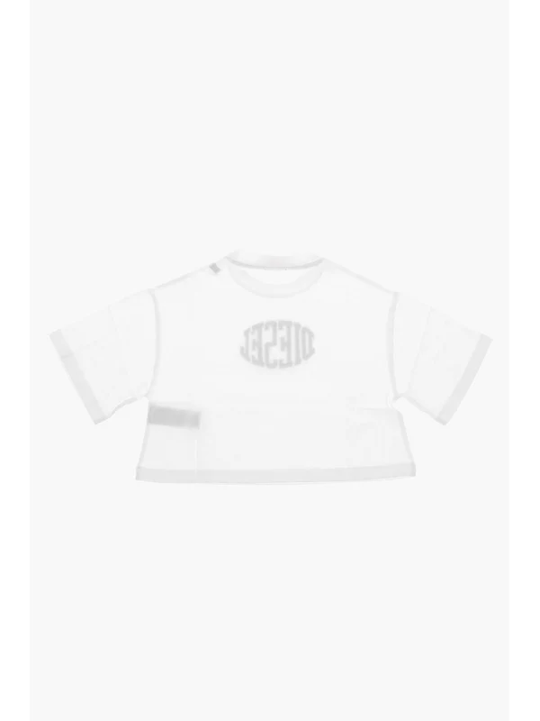 Diesel White Half Sleeve - Image 4