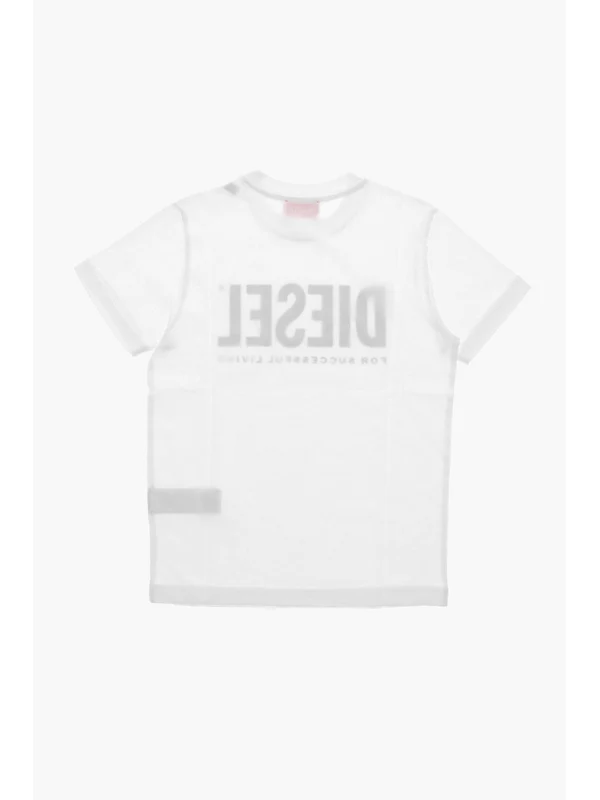 Diesel White Half Sleeve - Image 4