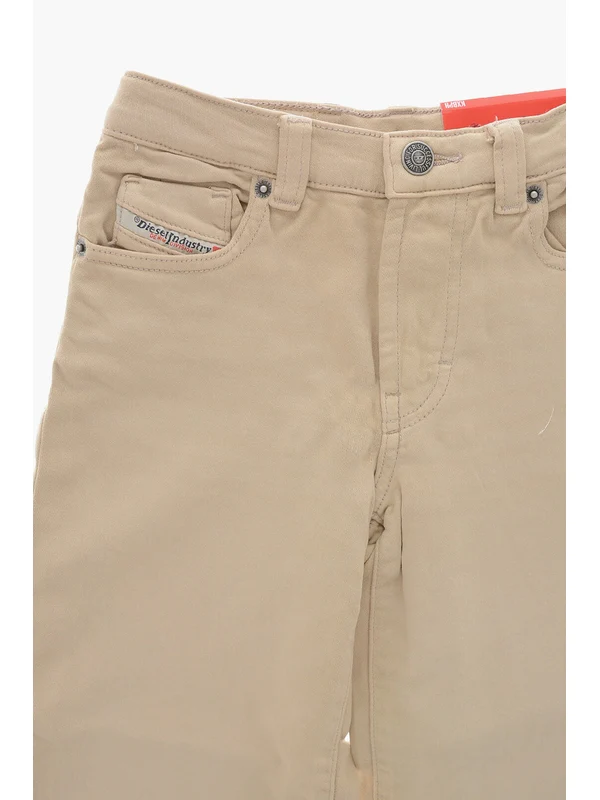 Diesel Beige Denim Pants - Image 3