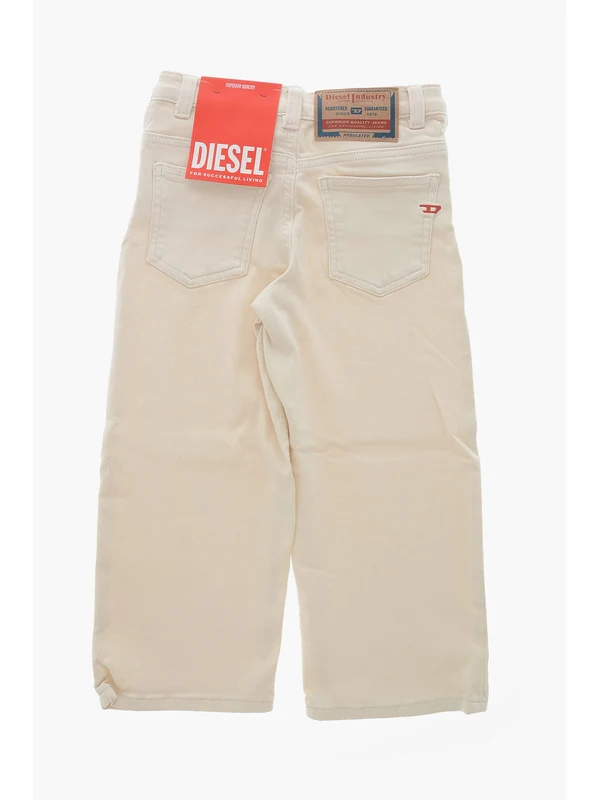 Diesel Beige Denim Pants - Image 4
