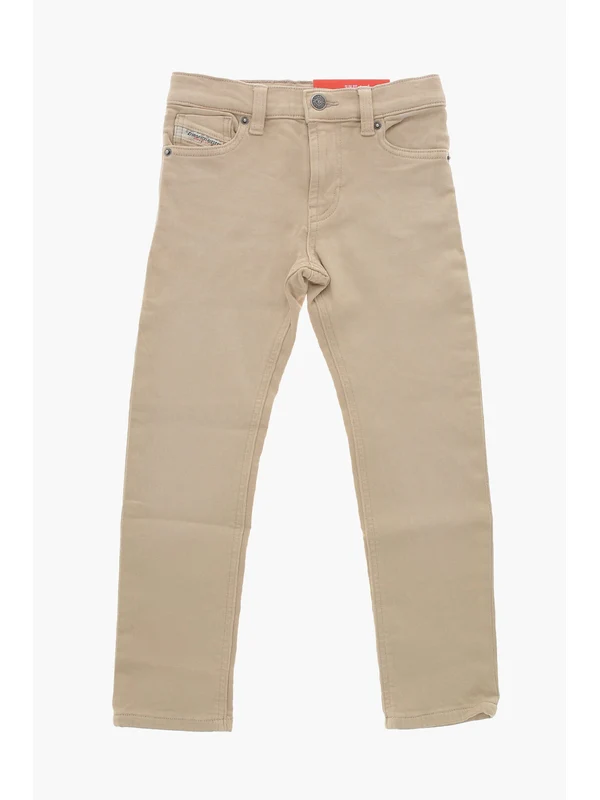 Diesel Beige Denim Pants - Image 2