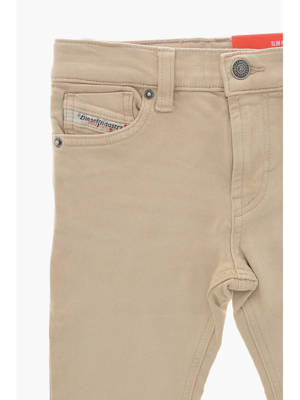 Diesel Beige Denim Pants - Image 3