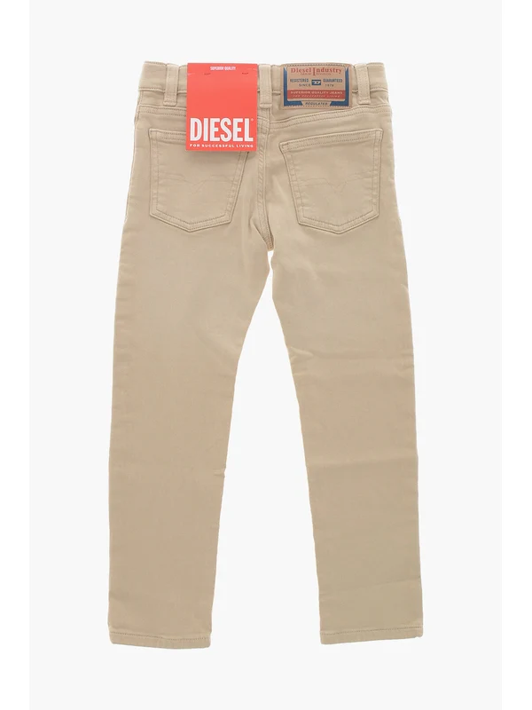 Diesel Beige Denim Pants - Image 4