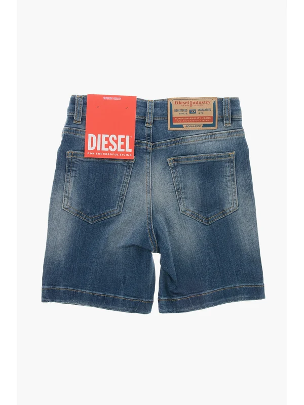 Diesel Blue Shorts - Image 4