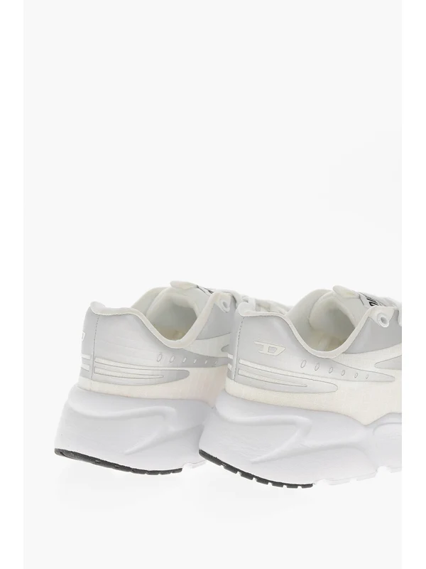 Diesel Kids White Low Top Sneakers - Image 3