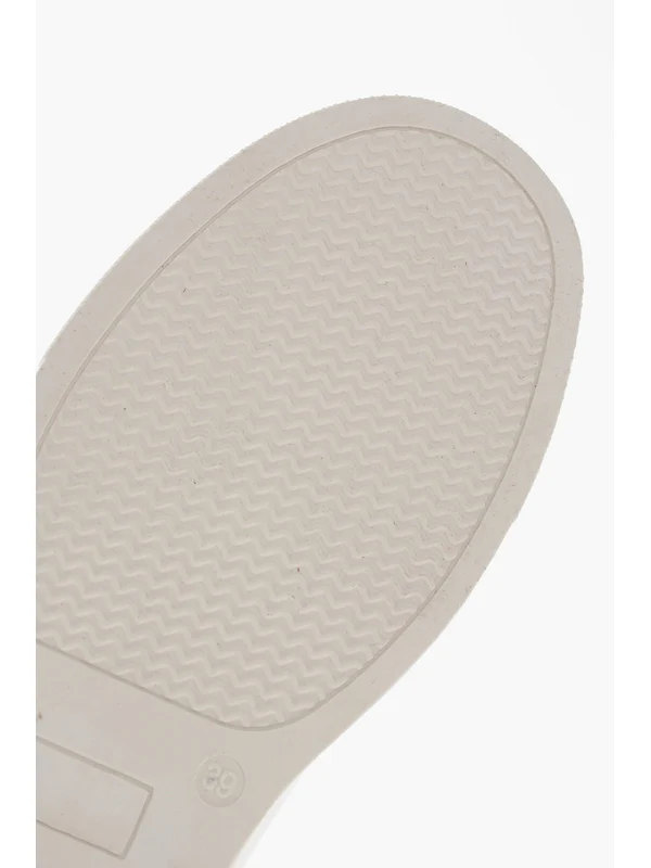 Diesel Kids White Low Top Sneakers - Image 6