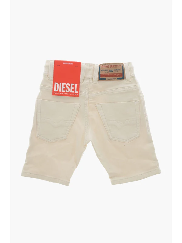 Diesel Beige Shorts - Image 4