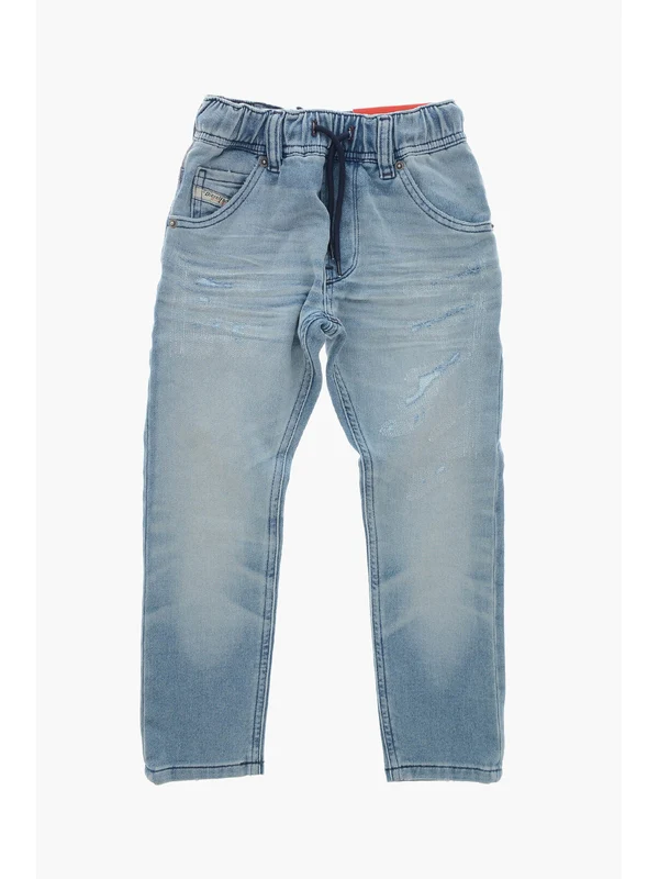 Diesel Grey Denim Pants - Image 2