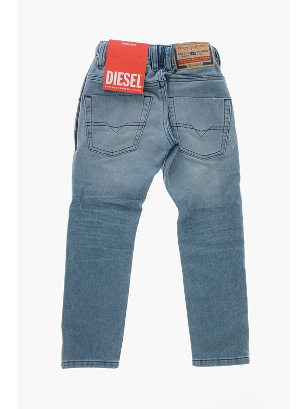 Diesel Grey Denim Pants - Image 4