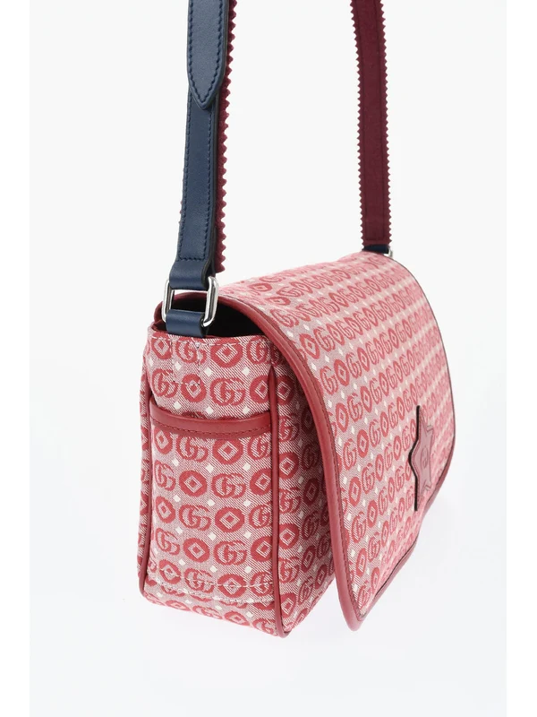 Gucci Kids Red Cross Bags - Image 4