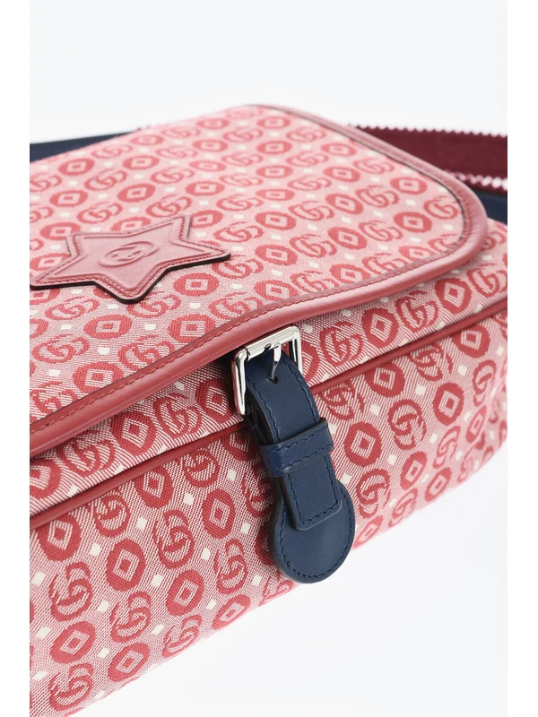 Gucci Kids Red Cross Bags - Image 5