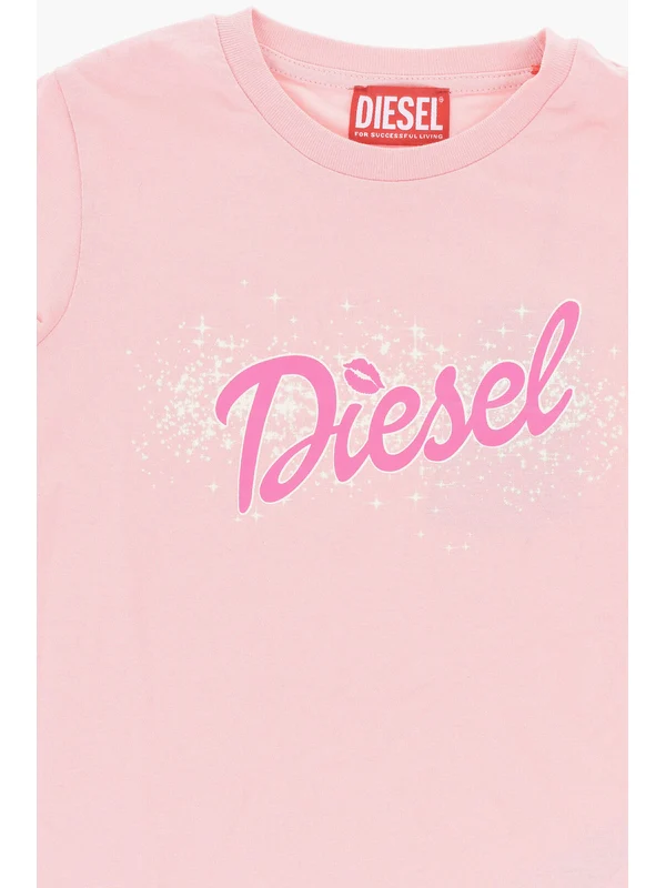 Diesel Pink Top And Bottom Set - Image 4