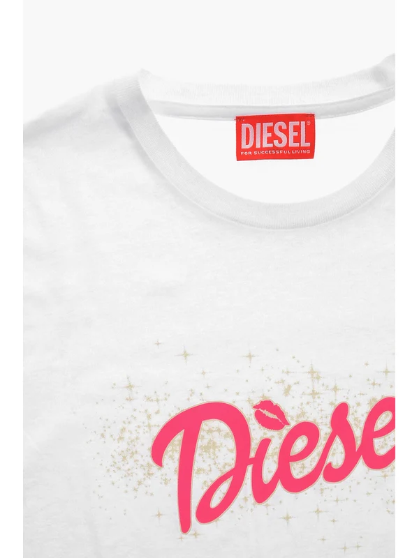 Diesel White Half Sleeve - Image 3