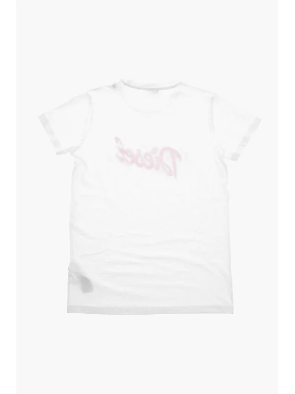 Diesel White Half Sleeve - Image 4