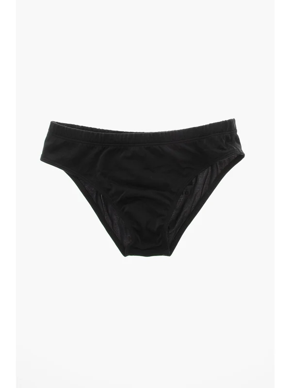 Diesel Black Swim Shorts - Image 2