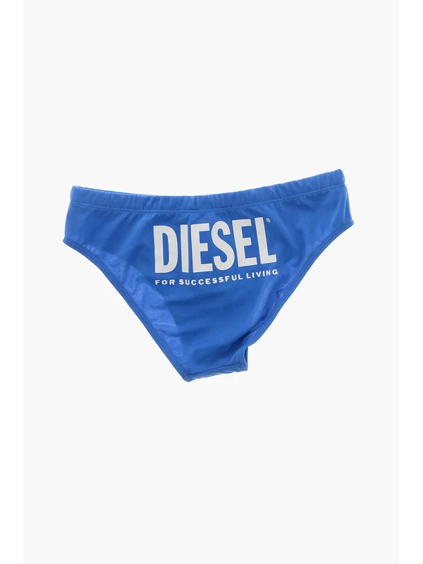 Diesel Blue Swim Shorts - Image 4