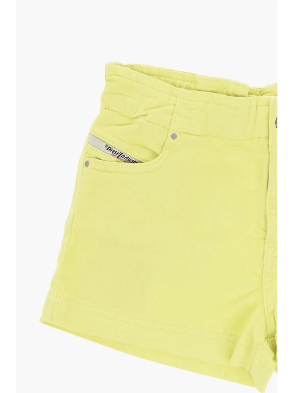 Diesel Yellow Shorts - Image 3