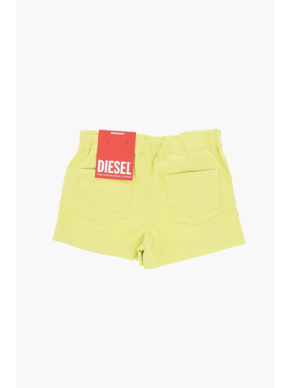 Diesel Yellow Shorts - Image 4