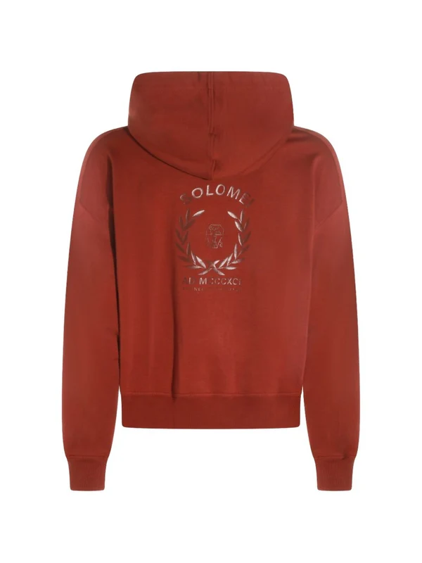 Brunello Cucinelli Red Hoodies - Image 3
