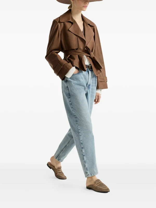 Brunello Cucinelli Blue Denim Pants - Image 5