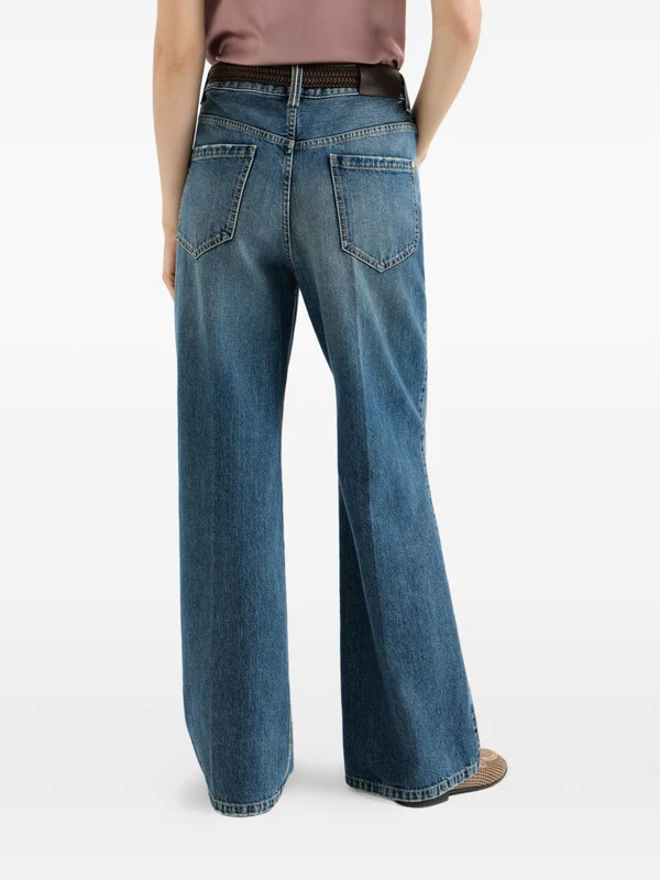 Brunello Cucinelli Blue Denim Pants - Image 3