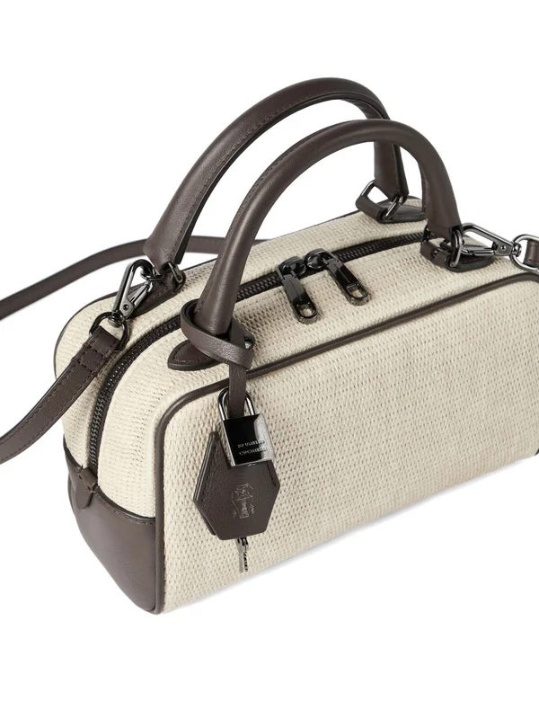 Brunello Cucinelli Beige Tote Bags - Image 3