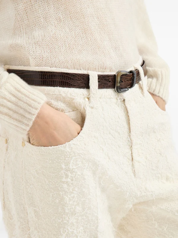 Brunello Cucinelli Beige Trousers - Image 2