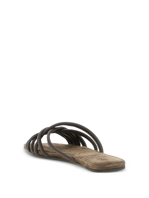Brunello Cucinelli Brown Sandals - Image 3