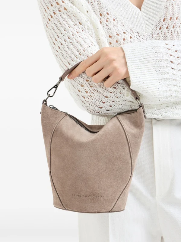 Brunello Cucinelli Beige Tote Bags - Image 2