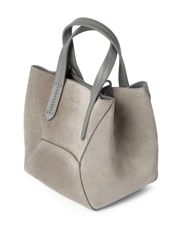 Brunello Cucinelli Grey Tote Bags - Image 3