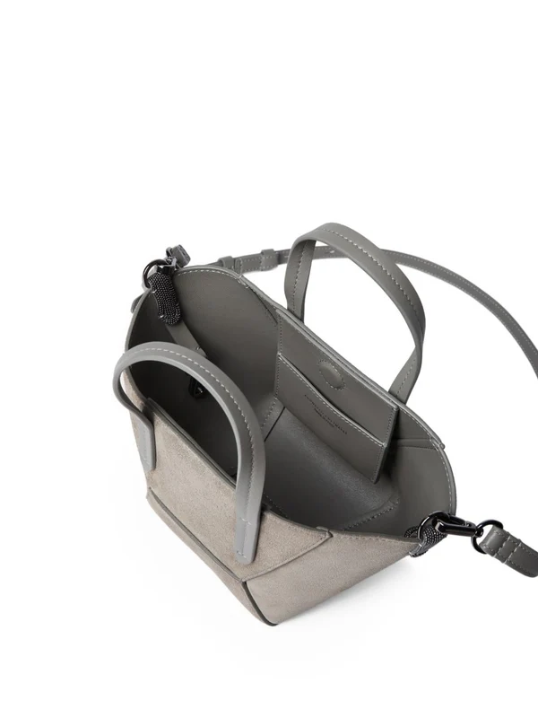 Brunello Cucinelli Grey Tote Bags - Image 5