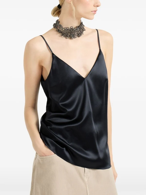 Brunello Cucinelli Black Sleeveless - Image 4