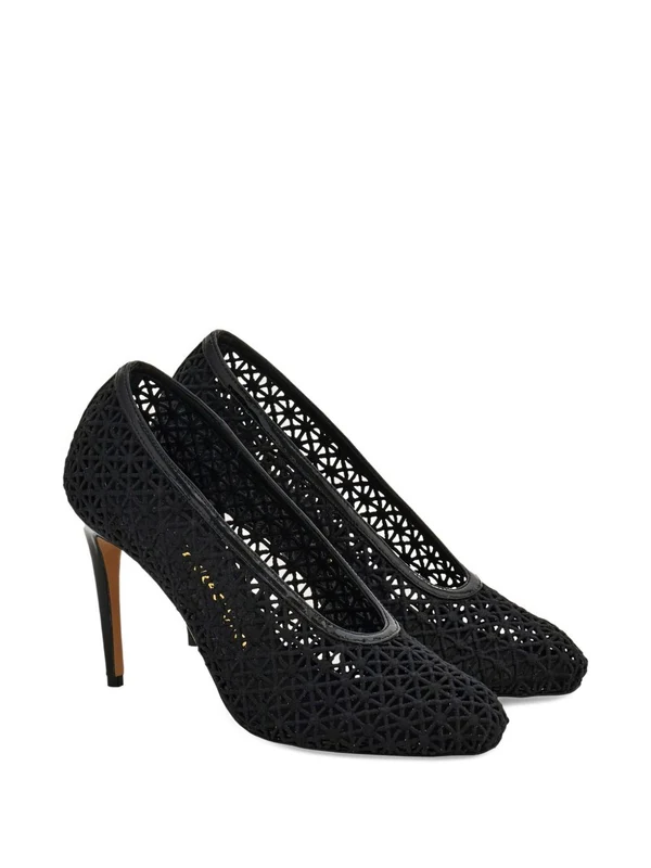 Ferragamo Black Pumps Heels - Image 2