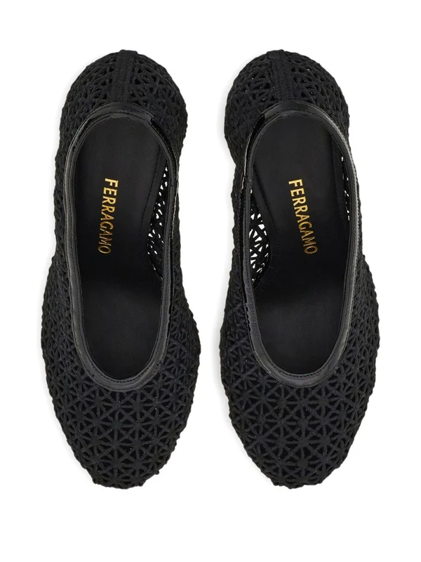 Ferragamo Black Pumps Heels - Image 3