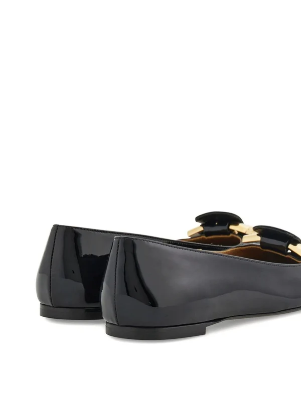 Ferragamo Black Flat Shoes - Image 5
