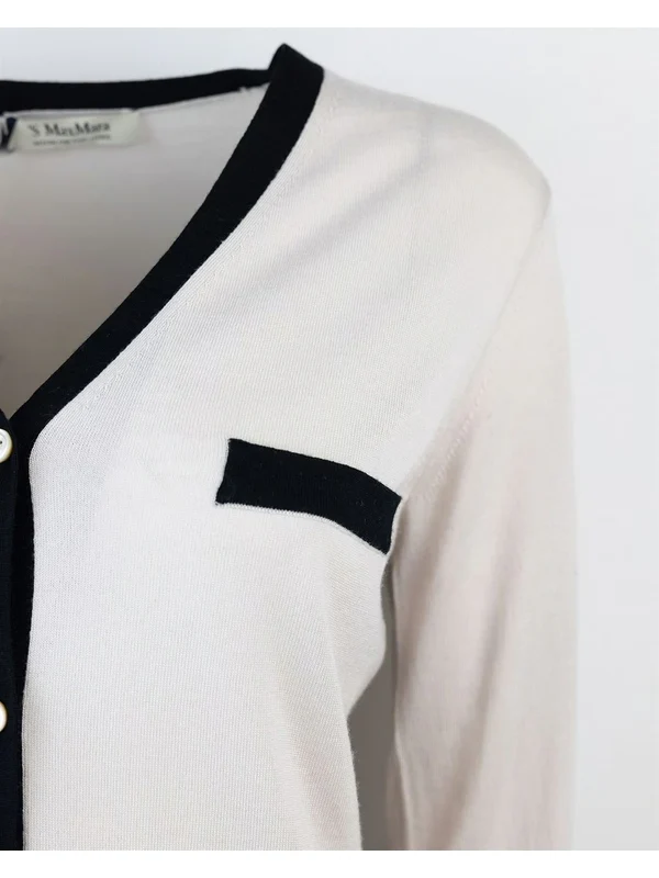 Kenya V-Neck
  Wool Cardigan - Image 3