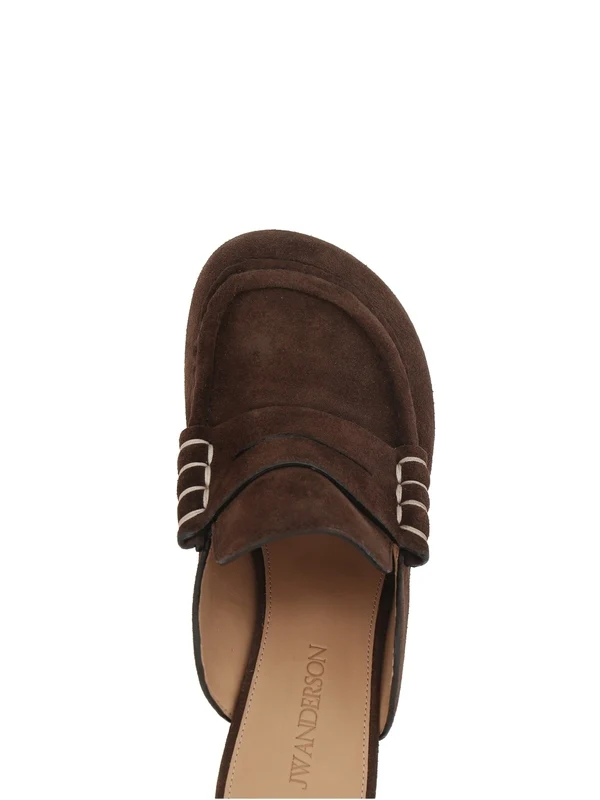 Jw Anderson Brown Sandal Heels - Image 4