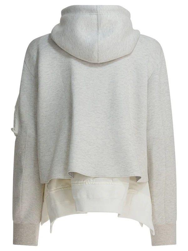 Sacai Grey Hoodies - Image 2